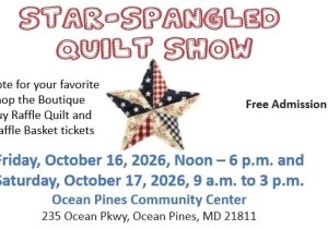 Quilters by the Sea's Star-spangled Quilt Show