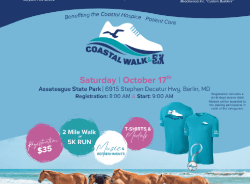Coastal Walk & 5K Run 10/17/26 | Walk, Run, Give Back!